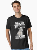 Never Underestimate an Old Man With Cesky Terrier T-Shirt