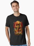 World Cup 2026 Morocco Atlas Lion Poster | Moroccan Football Pride Art Essential T-Shirt