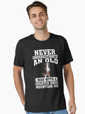 Never Underestimate an Old Man With Greater Swiss Mountain Dog T-Shirt