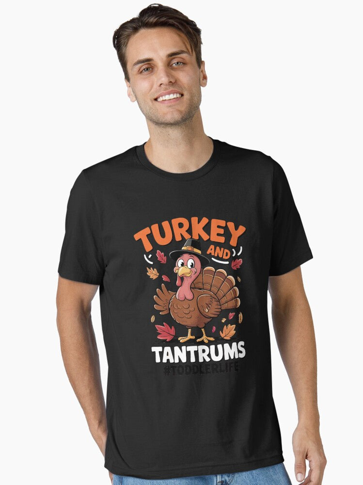Thanksgiving Hot Daddy Turkey Matching Pajama Essential T-Shirt | Premium Unisex T-Shirt, Trending Graphic Tee