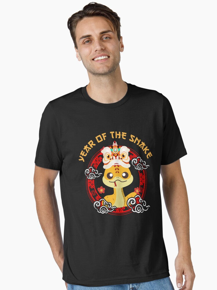 YEAR OF THE SNAKE 2025 - Chinese New Year 2025 Cutie Snake Essential T-Shirt | Premium Unisex T-Shirt, Trending Graphic Tee