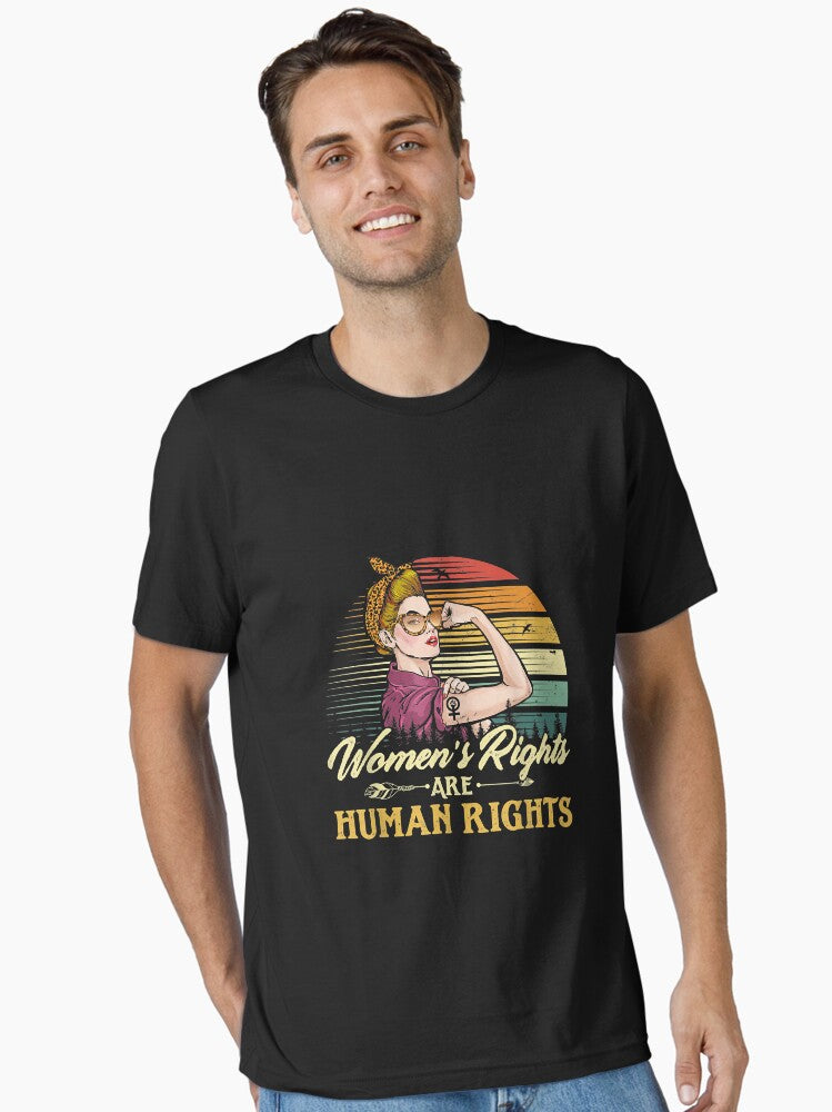 Women S Rights Are Human Rights Feminism Protect Feminist Essential T Shirt T Shirt Limited Vibe