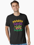 Funny Carnival Mask Beads Parade Mardi Gras Squad Essential T Shirt T Shirt Limited Vibe