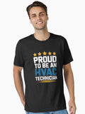 Proud HVAC Technician Work Pride Design