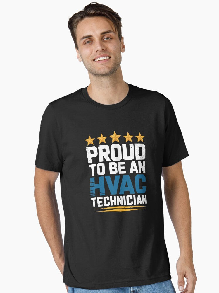 Proud HVAC Technician Work Pride Design