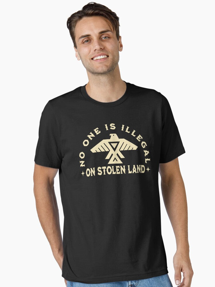 No One Is Illegal On Stolen Land Essential T Shirt T Shirt Gift Ready