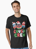 Cousin Crew Christmas In July Squad Pajamas Matching Family Essential T-Shirt | Premium Unisex T-Shirt, Trending Graphic Tee