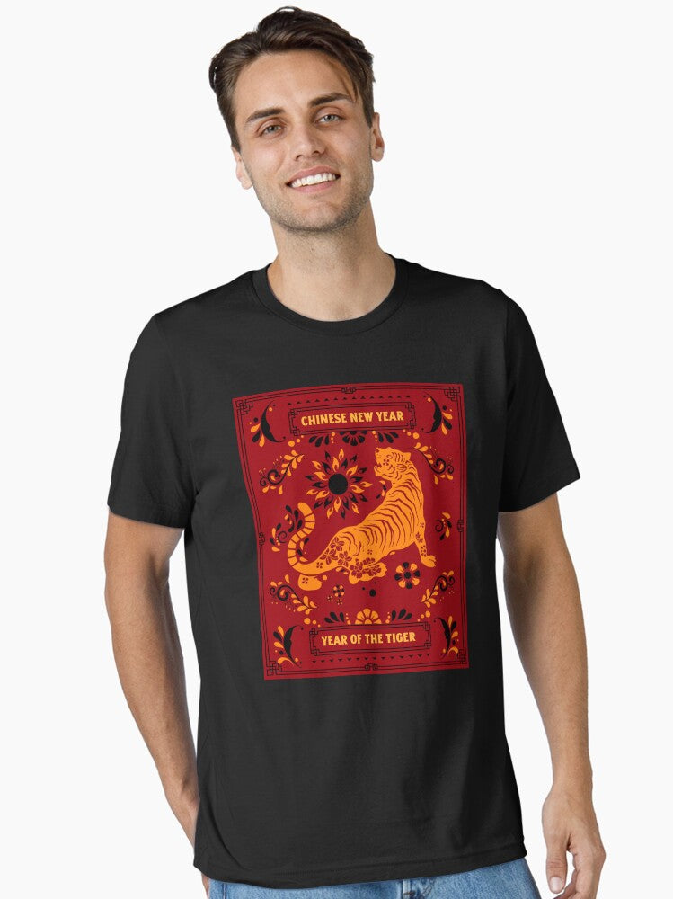 Chinese new year year of the tiger 2022 Essential T-Shirt | Premium Unisex T-Shirt, Trending Graphic Tee