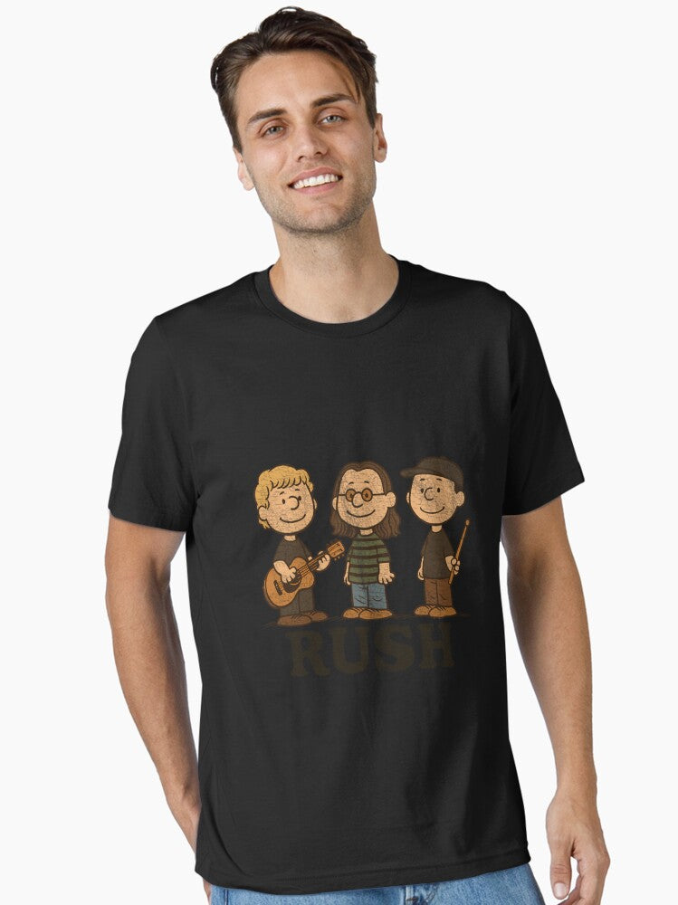 Rush And Charlie Brown Essential T-Shirt | Premium Unisex T-Shirt, Trending Graphic Tee