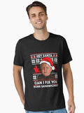 Hey Santa Can I Fix You Some Sandwiches Essential T-Shirt | Premium Unisex T-Shirt, Trending Graphic Tee