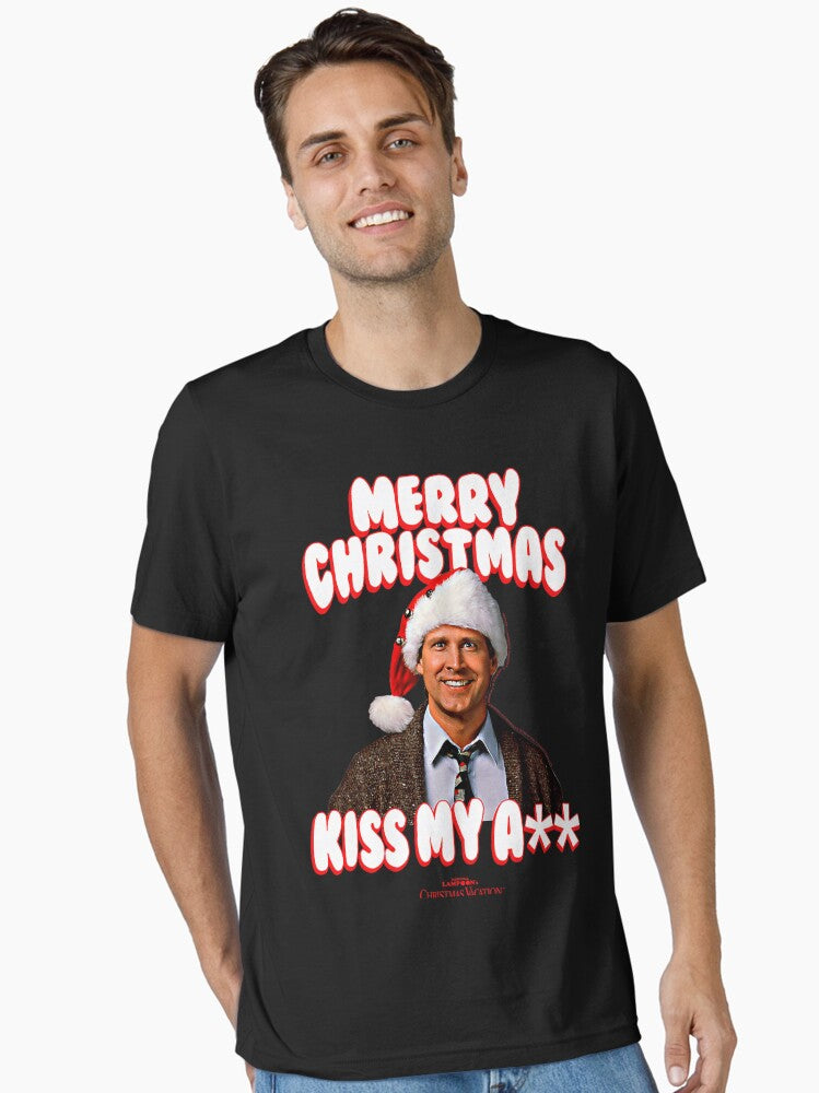 Santa Movie Christmas Funny Vintage Cute Film Essential T-Shirt | Premium Unisex T-Shirt, Trending Graphic Tee