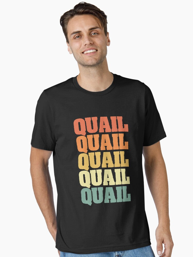 Retro Vintage Northern Bobwhite Quail Whisperer Quail Hunter T-Shirt