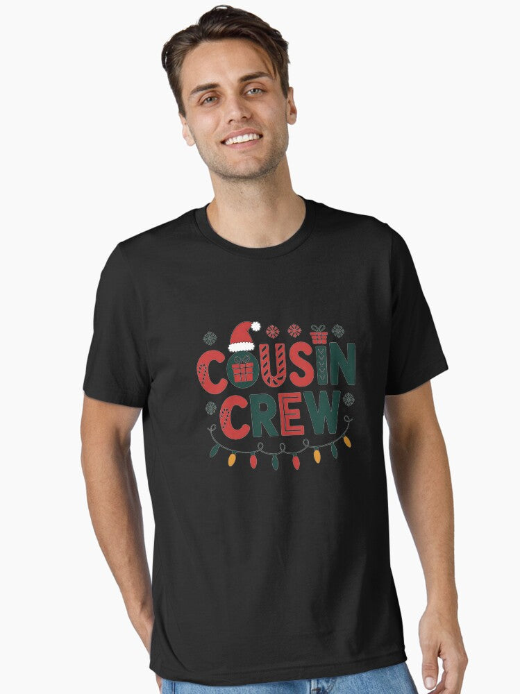 Cousin Crew Christmas In July Squad Family Matching Pajama Essential T-Shirt | Premium Unisex T-Shirt, Trending Graphic Tee