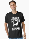 Never Underestimate an Old Man With Canaan Dog T-Shirt