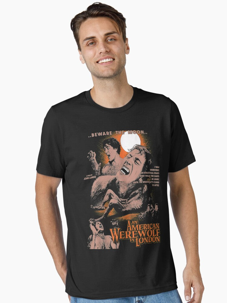 actor vintage movie funny scary 80s horror 90s retro music Essential T-Shirt | Premium Unisex T-Shirt, Trending Graphic Tee