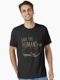 Save The Humans Whale Essential T Shirt T Shirt Limited Vibe