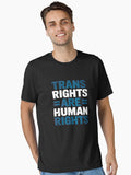 Trans Rights Are Human Rights Transgender Pride Flag Lgbtq Essential T Shirt T Shirt Everyday Wear