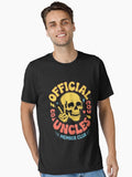 Official Member Cool Uncles Club Skeleton Father's Day T-Shirt