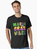 Mardi Gras Vibes Mardi Gras Mardi Gras Parade Mardi Gras Vibes Party Essential T Shirt T Shirt Limited Vibe