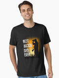 Best Buckin Dad Ever Funny Hunting Gift Fathers Day T-Shirt