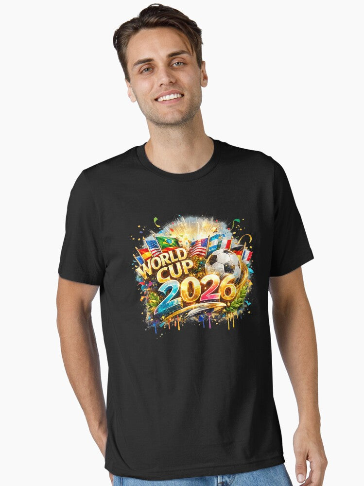World 2026 Cup Soccer Tournament International Football Fan Essential T-Shirt