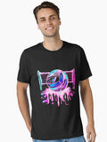 Neon Drip Volleyball Art Tee Essential T-Shirt | Graphic T-Shirt for Unisex