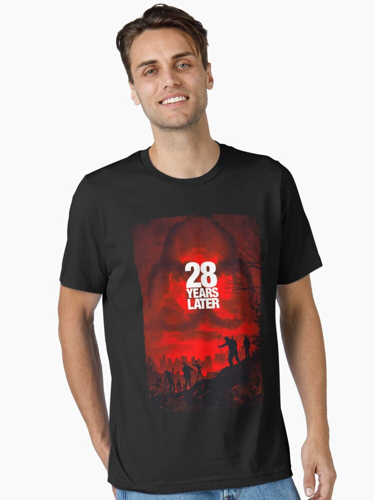 Aesthetic 28 Years Later Horror Movie Essential T-Shirt | Premium Unisex T-Shirt, Trending Graphic Tee