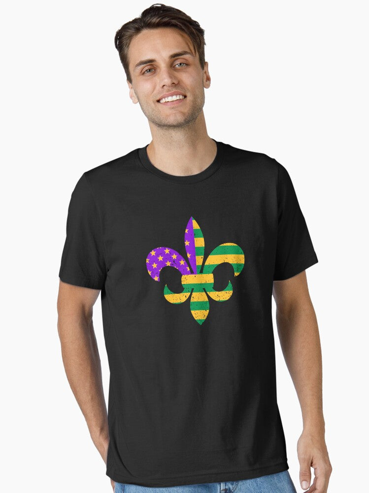 Mardi Gras Us Flag Shirt 2022 T Shirt Essential T Shirt T Shirt Cute Design