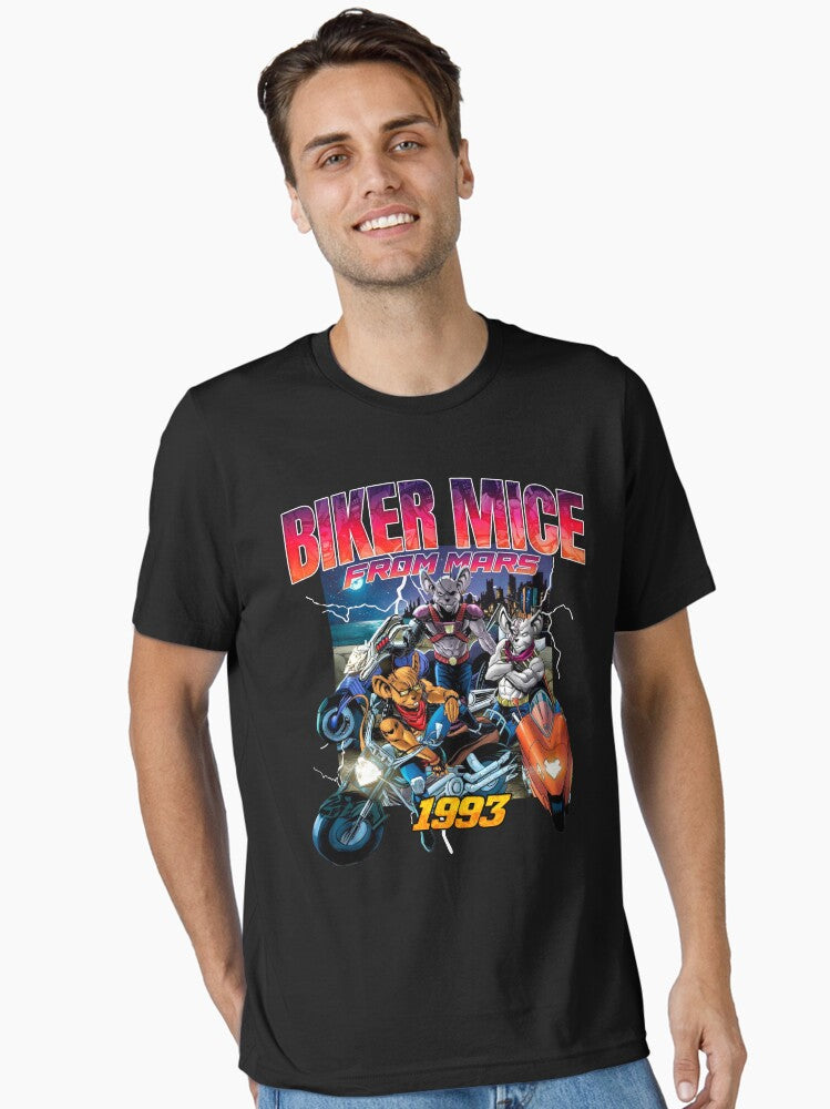 1993 Biker Mice From Mars Vintage Shirt Design T-Shirt Essential T-Shirt | Graphic T-Shirt for Unisex