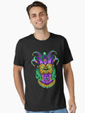 Mardi Gras Woman Mask Funny Mardi Gras Mardi Gras Funny Mardi Gras King Gifts Or King Of Mardi Gras Mardi Gras P T Shirt