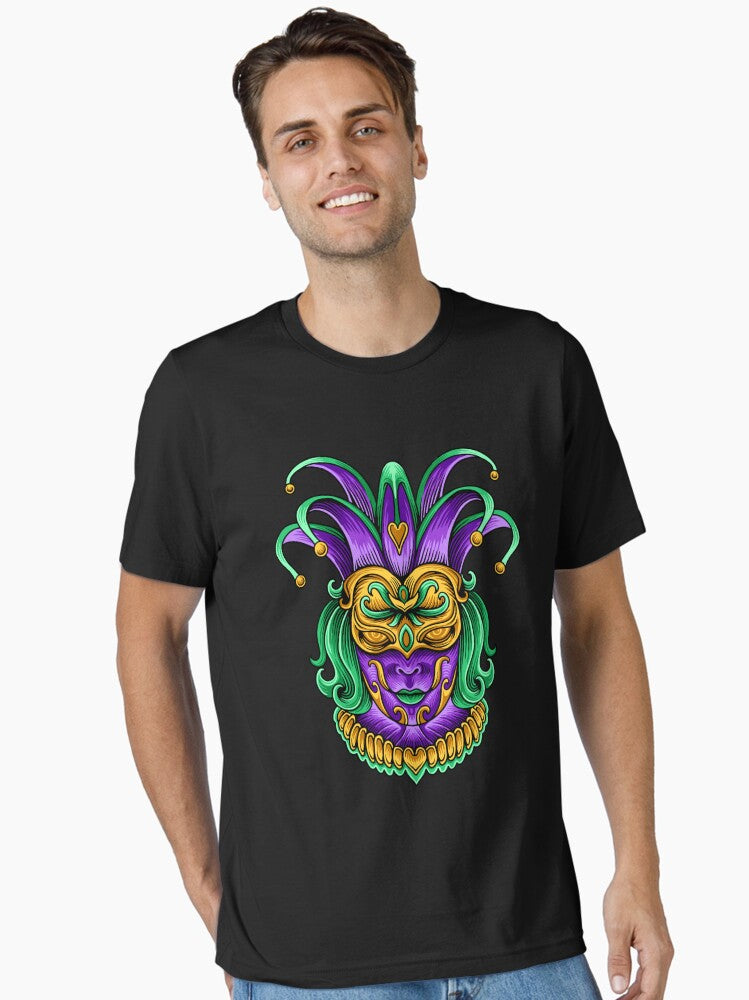 Mardi Gras Woman Mask Funny Mardi Gras Mardi Gras Funny Mardi Gras King Gifts Or King Of Mardi Gras Mardi Gras P T Shirt
