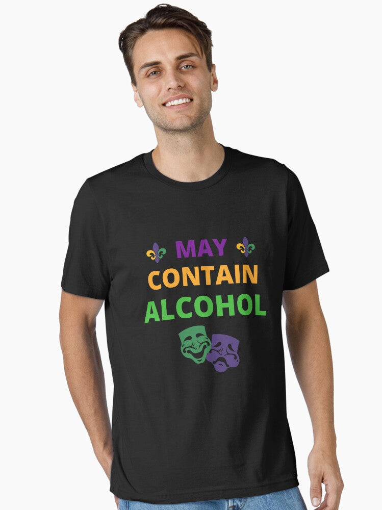 Funny Mardi Gras Drinking Costume Essential T Shirt T Shirt Premium Print