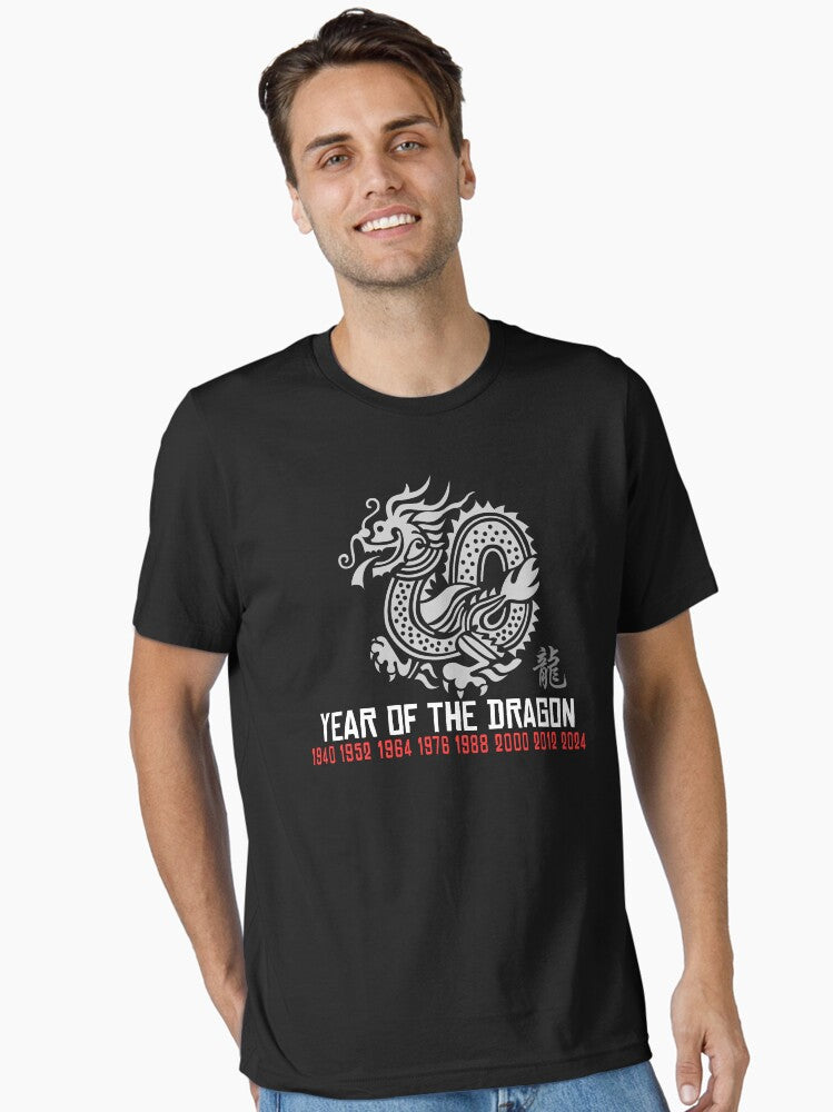 Year of The Dragon Essential T-Shirt | Premium Unisex T-Shirt, Trending Graphic Tee