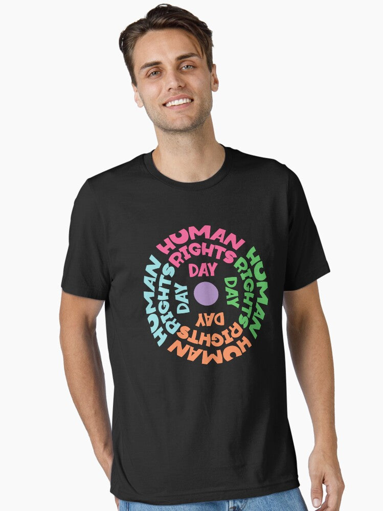 Human Rights Day Social Awareness Activism Design Inspirational Equality Gift Essential T Shirt T Shirt Minimal Style