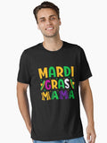 Mardi Gras Mama Love Mardi Gras Glitter Letters Mardi Gras Peace Love Mardi Gras Funny Mardi Gras Parade Mardi G T Shirt