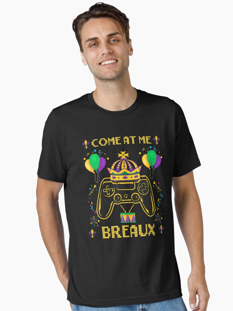 Video Mardi Gras Carnival Costume Gaming Controller Essential T Shirt T Shirt Minimal Style