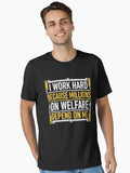 Industrial Work Ethic Statement Vector Illustration
