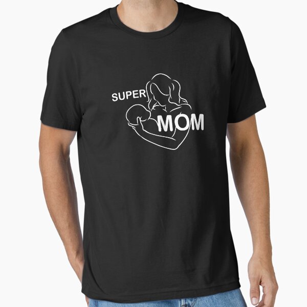 SUPER MOM:Celebrate Mother’s Day with Supermom: A Tribute to Extraordinary Mothers Essential T-Shirt for Sale by Whisky1111
