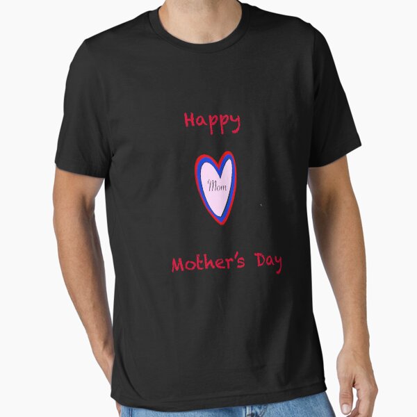 Mother’s Day heart Essential T-Shirt for Sale by Yuchi1
