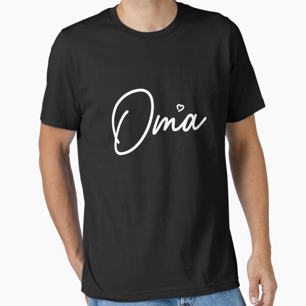 Women's Oma Cute Mother's Day Gift In German Grandma Gear Essential T-Shirt for Sale by DynamicDesign