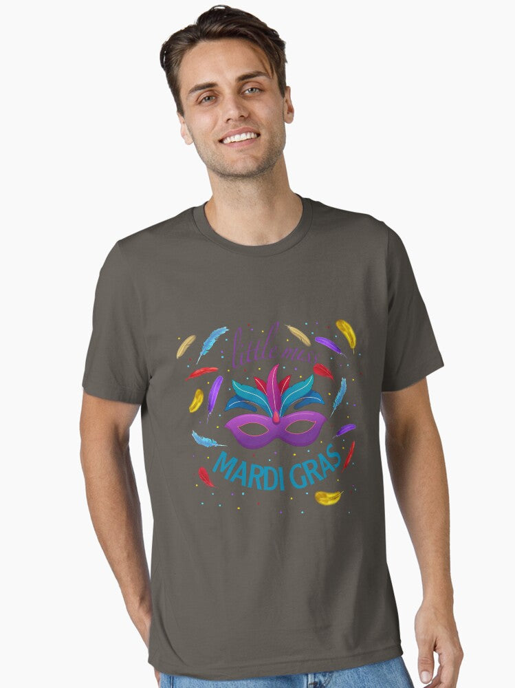 Little Miss Mardi Gras Essential T Shirt T Shirt Cute Design