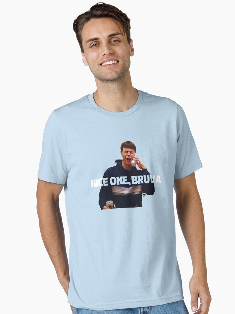 Nice One Bruva - Human Traffic Essential T-Shirt | Premium Unisex T-Shirt, Trending Graphic Tee