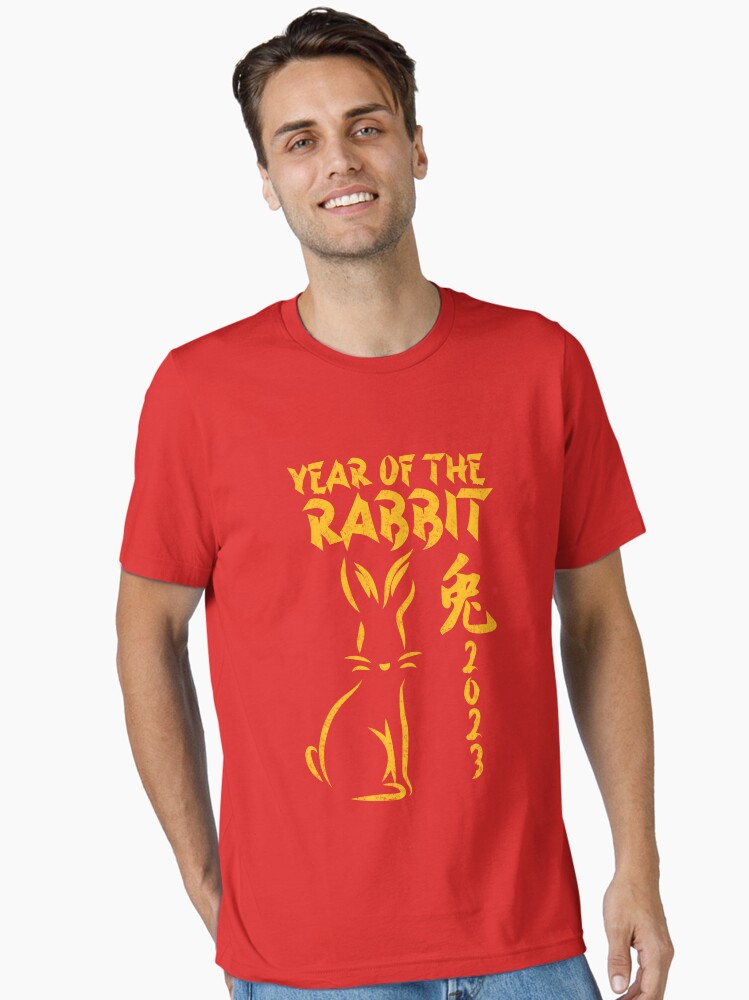 Chinese New Year - Year of The Rabbit Essential T-Shirt | Premium Unisex T-Shirt, Trending Graphic Tee
