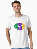 Mardi Gras Kissy Lips Essential T Shirt T Shirt Gift Ready