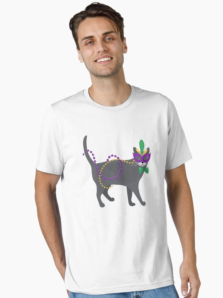 Cat Mardi Gras Cool Mardi Gras Design Essential T Shirt T Shirt Gift Ready