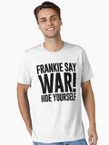 Frankie Say War Hide Yourself distressed design Essential T-Shirt | Graphic T-Shirt for Unisex