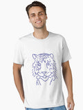 Pantone Color of the Year 2022 Very Peri Periwinkle Blue Water Tiger Essential T-Shirt | Premium Unisex T-Shirt, Trending Graphic Tee
