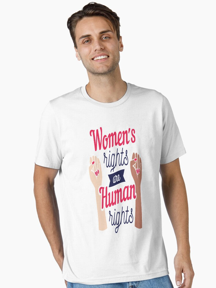 Women Right Are Human Rights Essential T Shirt T Shirt Minimal Style