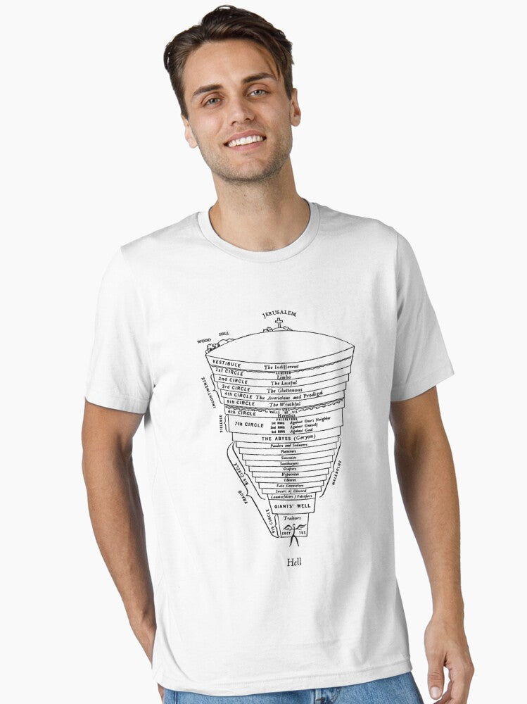 Dante's Inferno Essential T-Shirt | Premium Unisex T-Shirt, Trending Graphic Tee