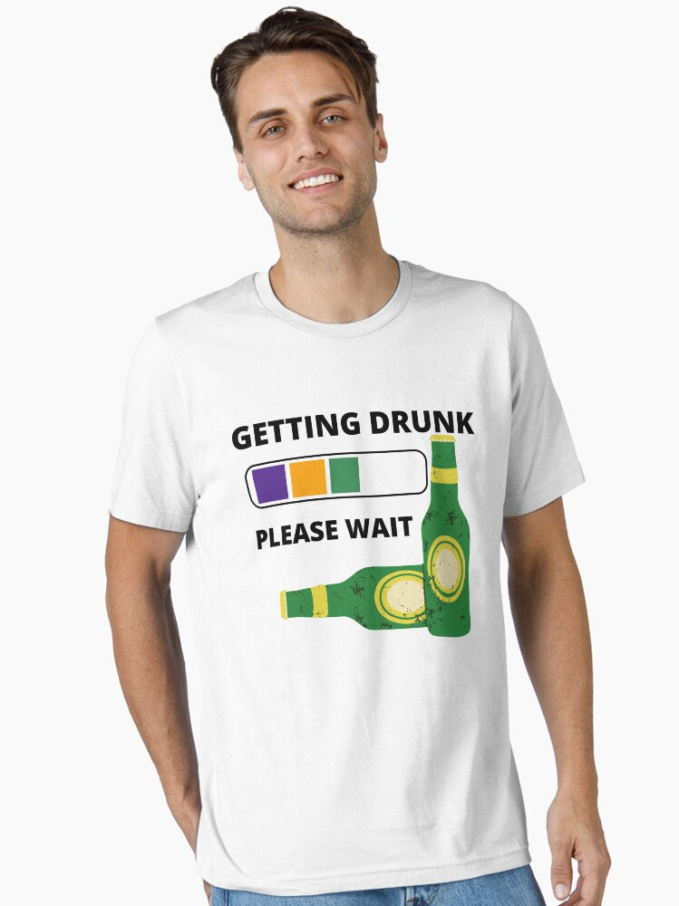 Funny Mardi Gras Drinking Costume Essential T Shirt T Shirt Minimal Style